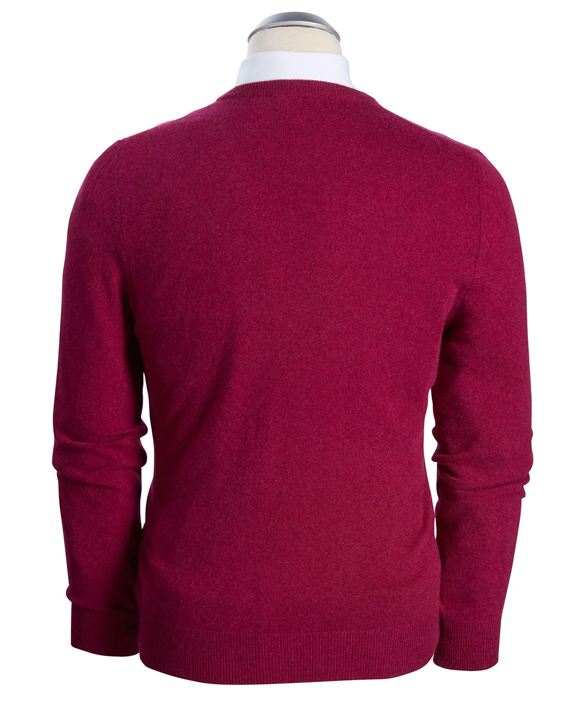 Heritage 100% Italian Cashmere V-Neck Sweater