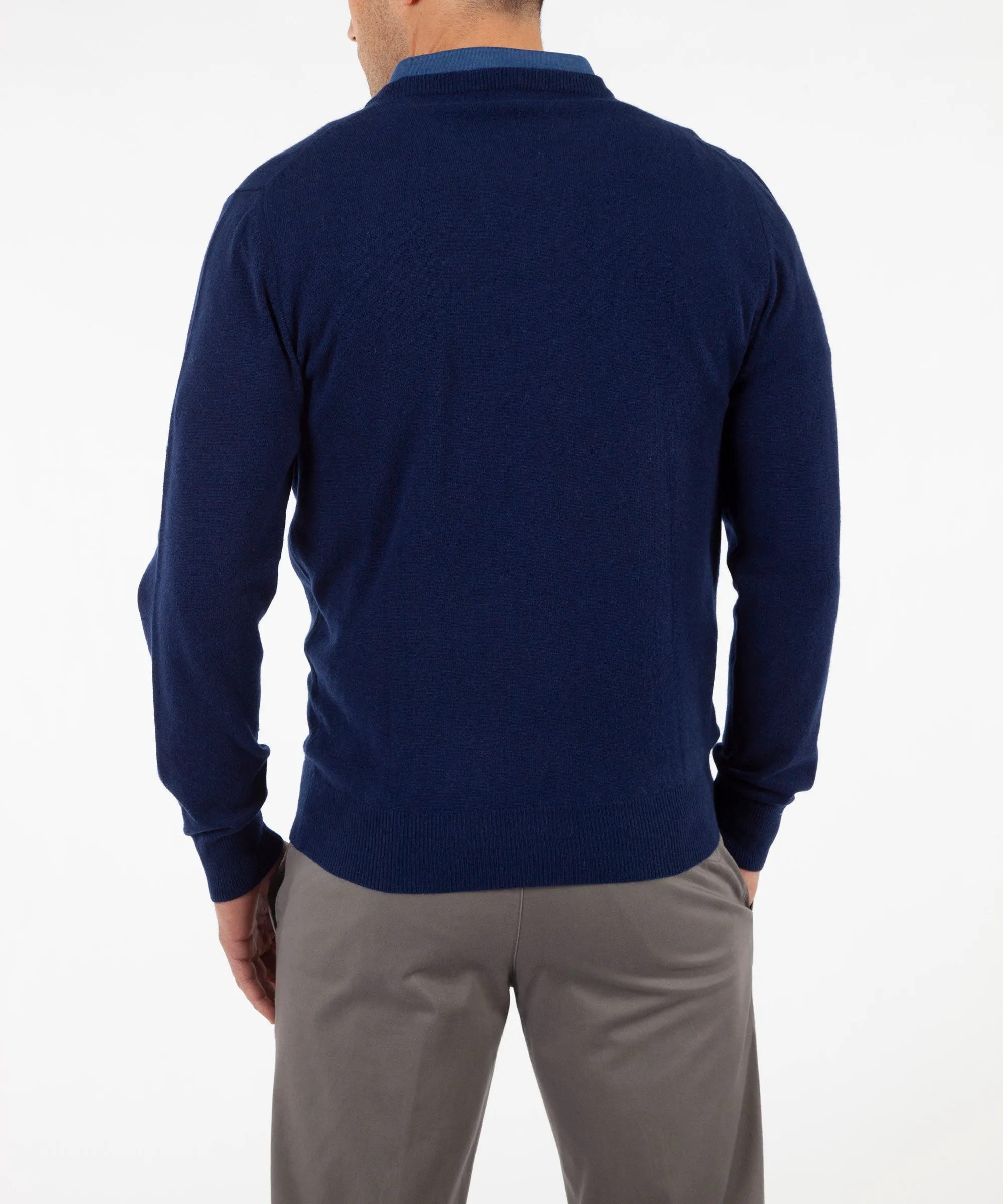 Heritage 100% Italian Cashmere V-Neck Sweater