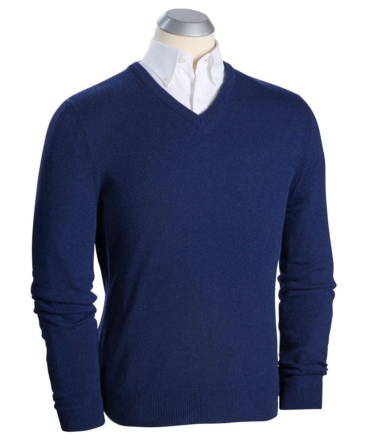 Heritage 100% Italian Cashmere V-Neck Sweater