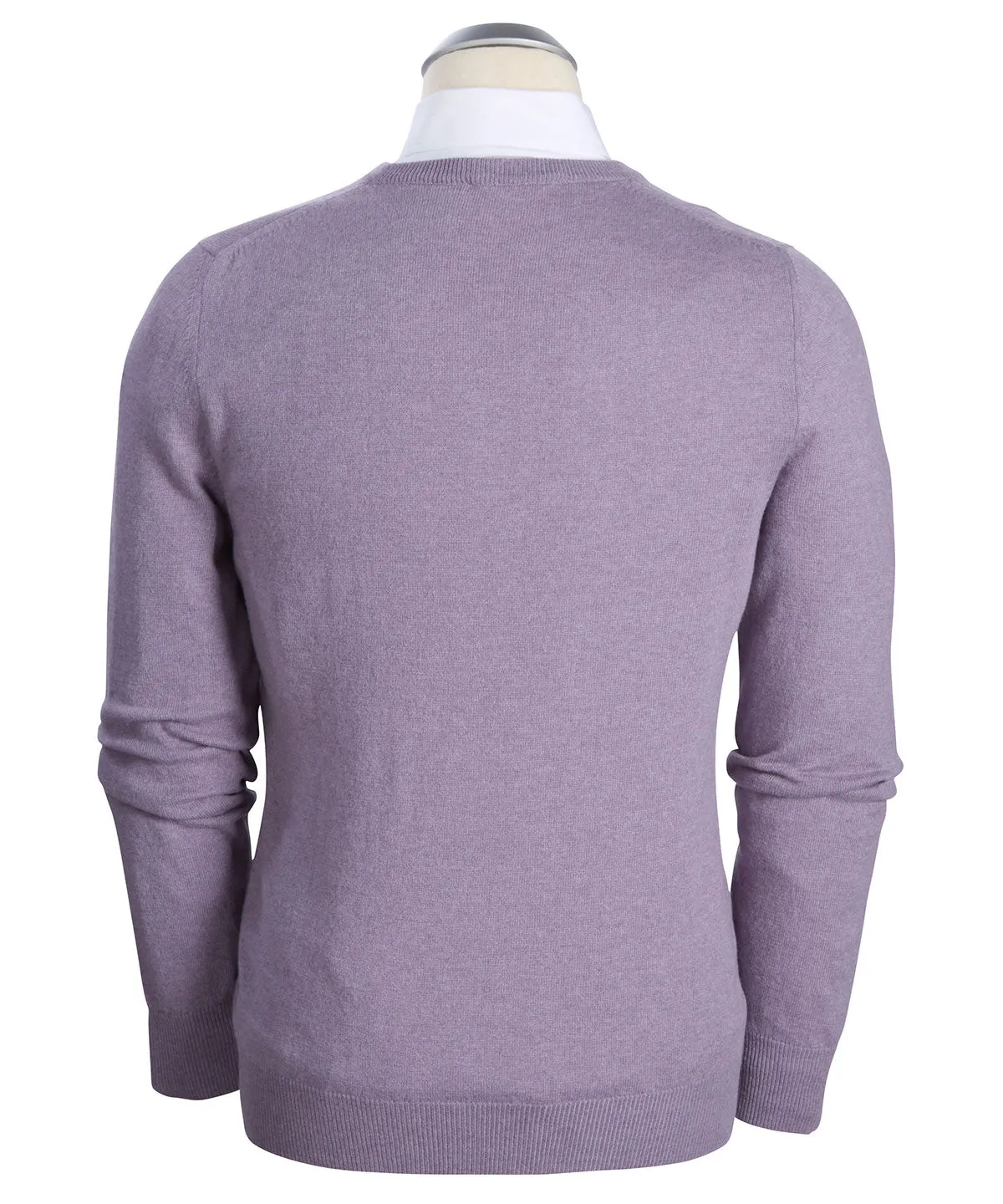 Heritage 100% Italian Cashmere V-Neck Sweater