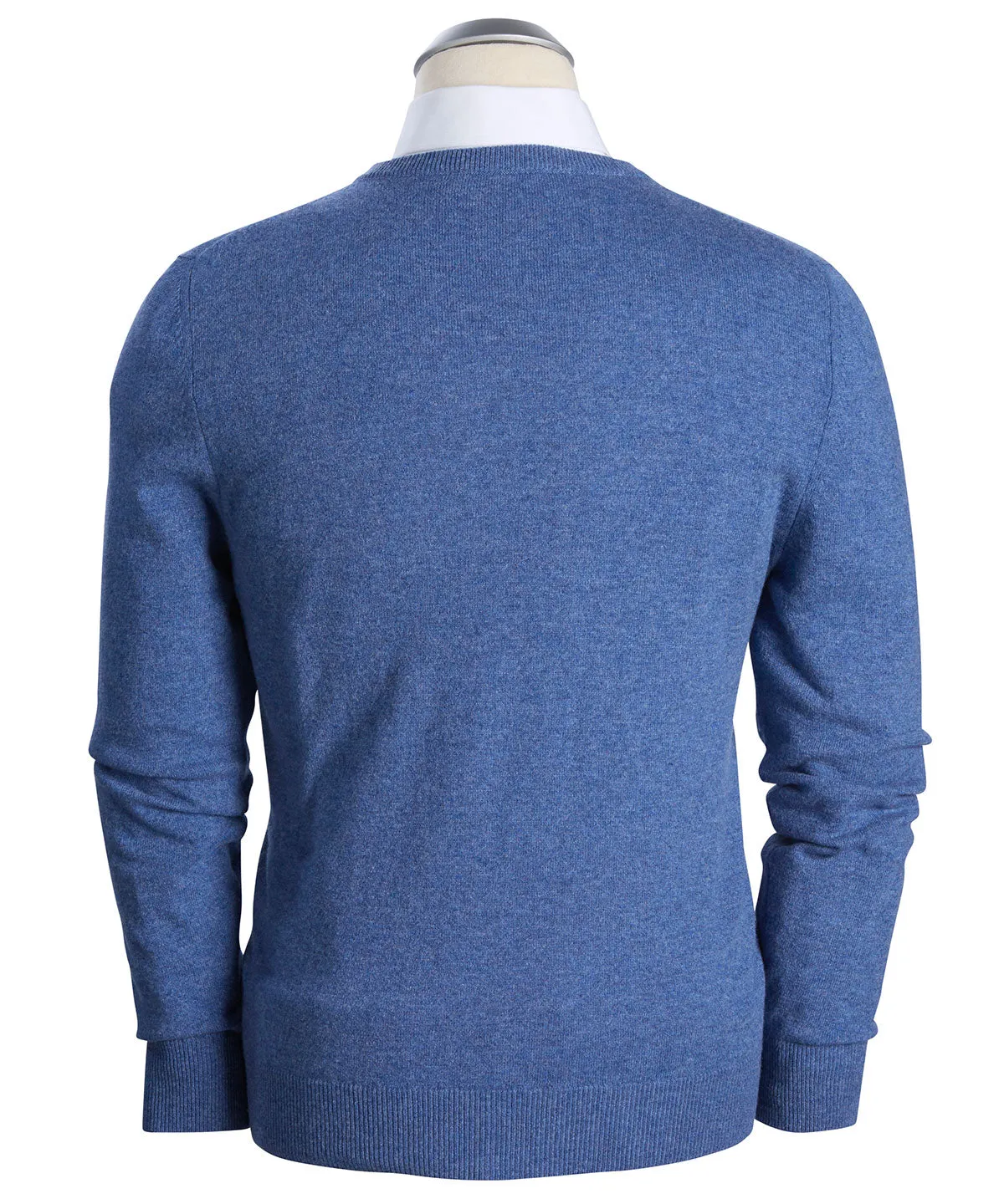 Heritage 100% Italian Cashmere V-Neck Sweater