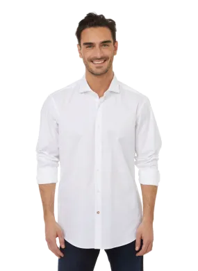 Hugo boss  Button Down long-sleeve cotton Shirt - White