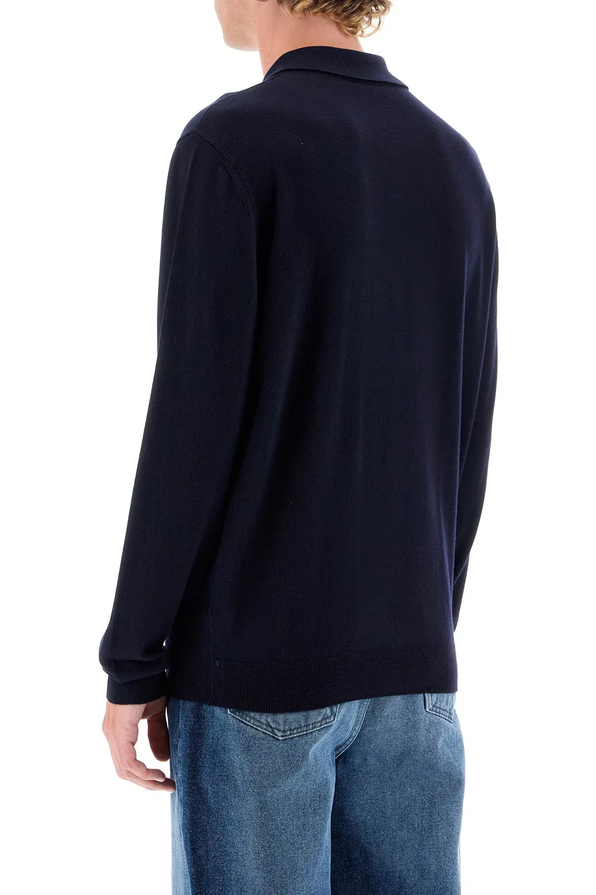 jacob wool pullover polo sweater