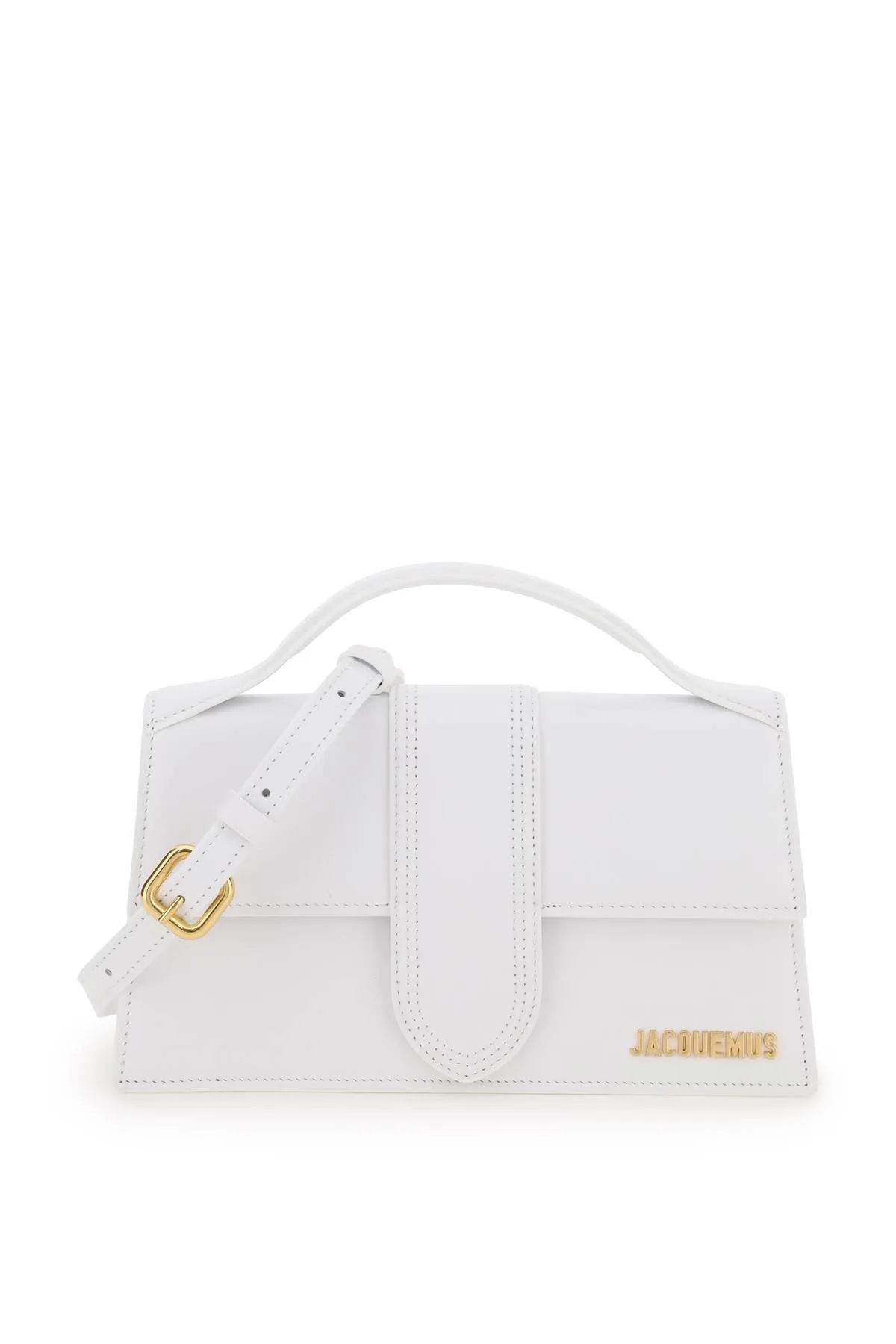 JACQUEMUS Le Grand Bambino Mini Leather Tote Handbag