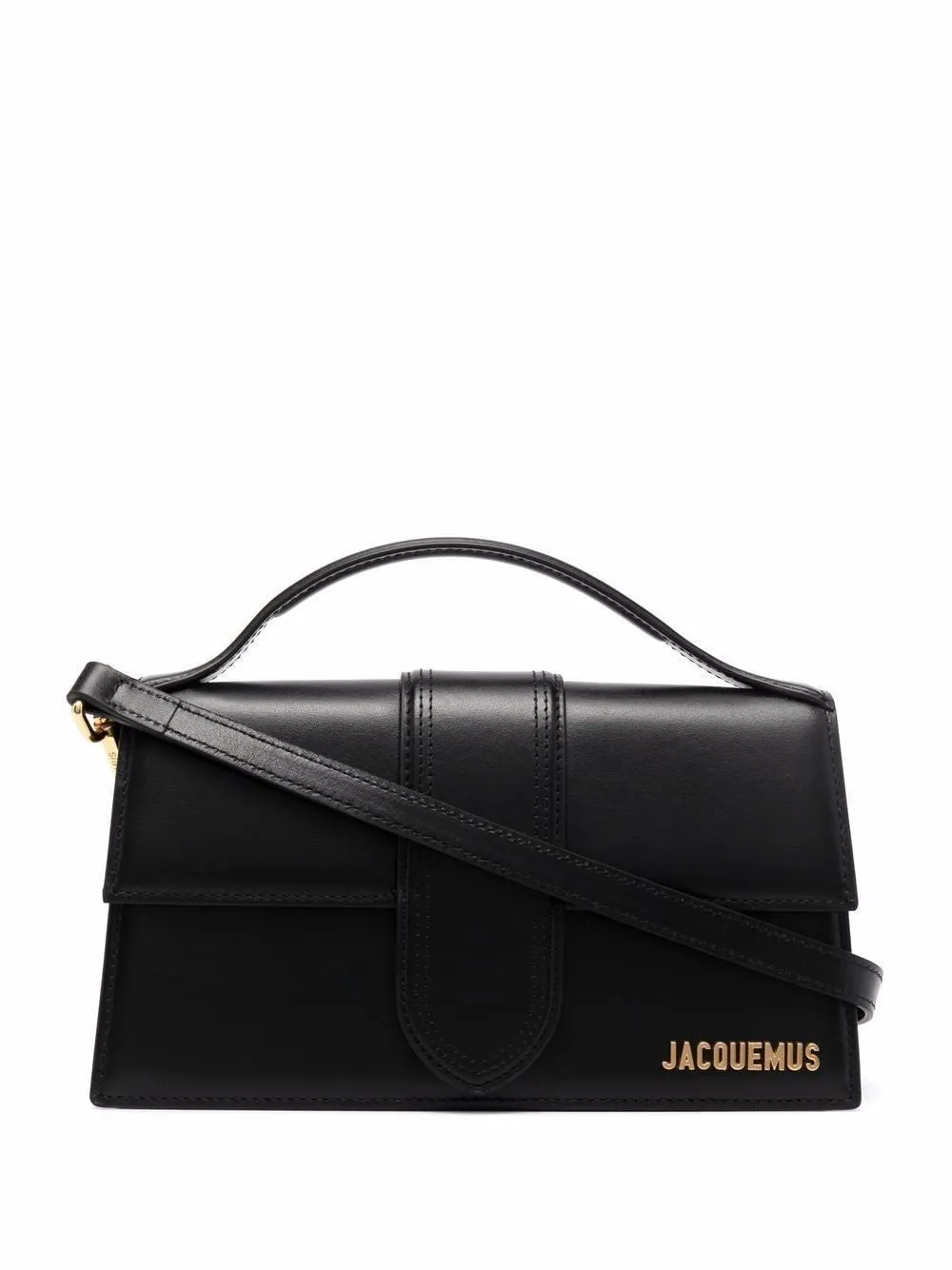 JACQUEMUS Le Grand Bambino Mini Leather Tote Handbag