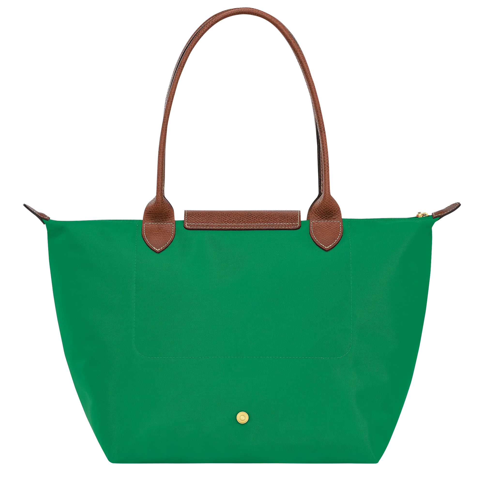 Le Pliage Original M Tote bag Green - Recycled canvas