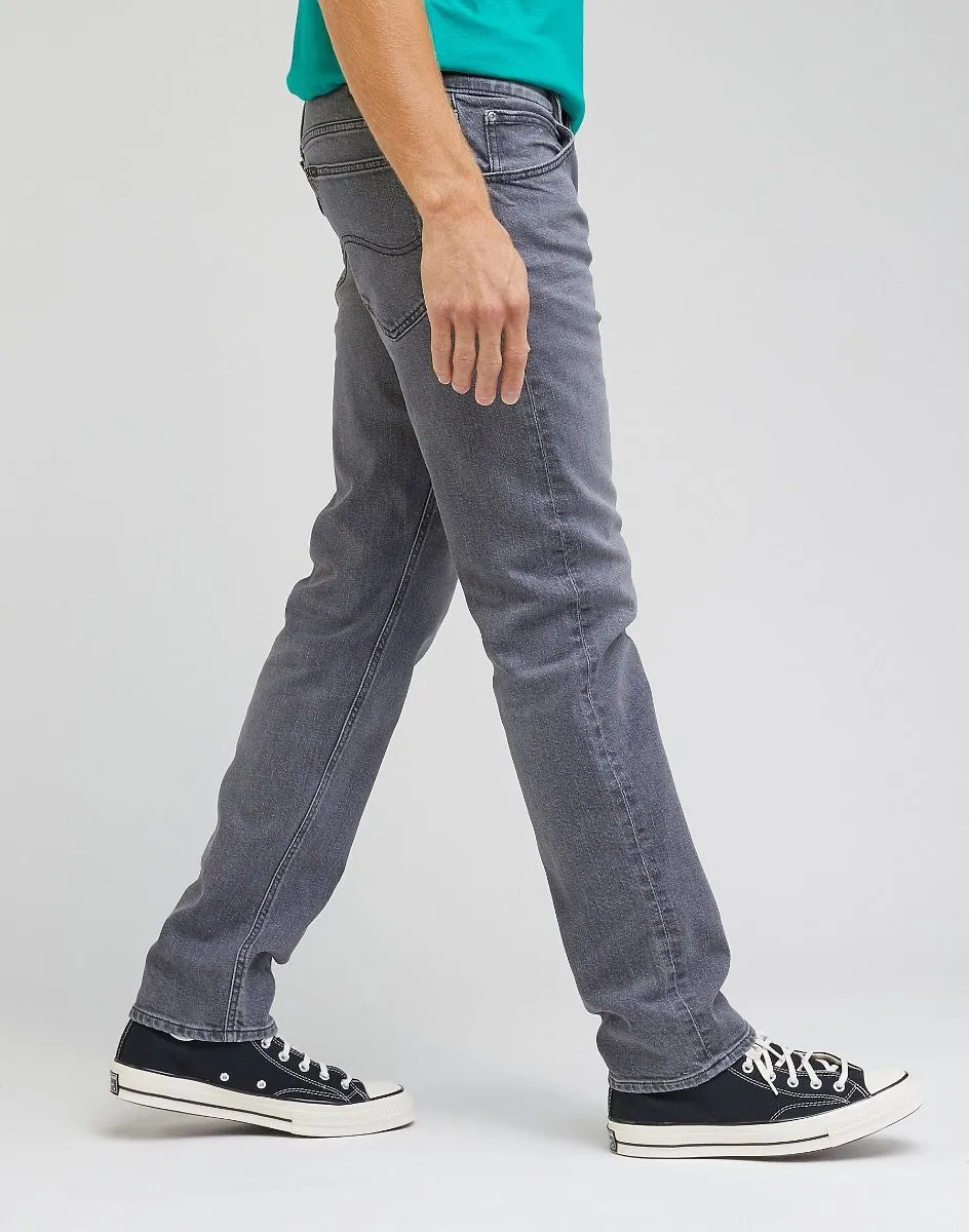 Lee Daren Zip Regular Straight Denim Jeans Greys End