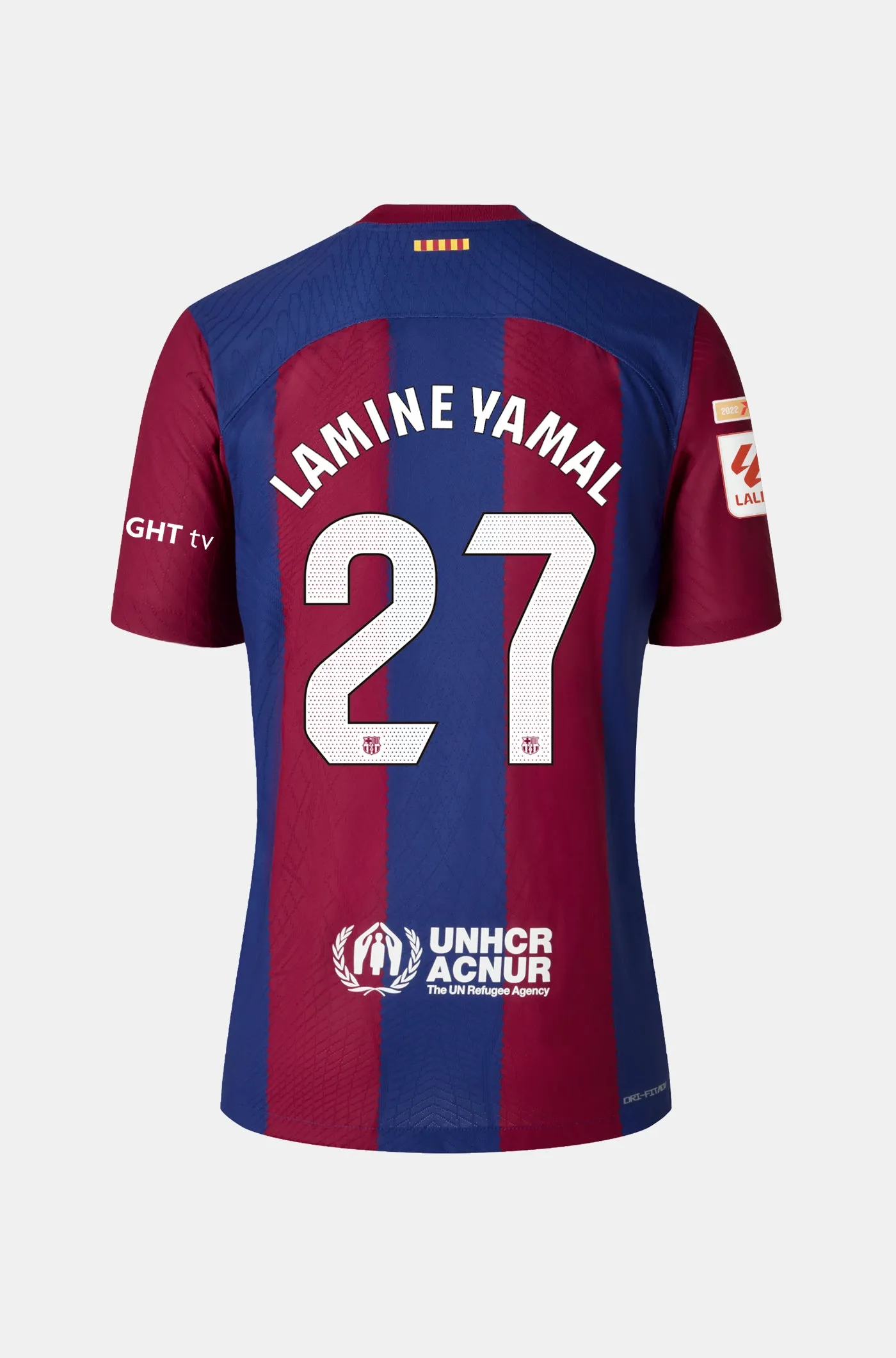 LFP FC Barcelona home shirt 23/24 - Long-sleeve - LAMINE YAMAL