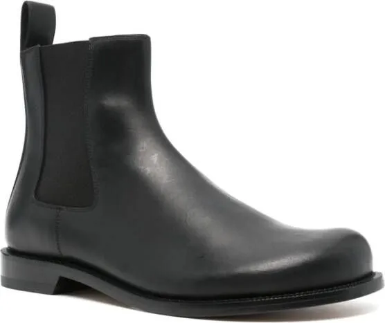 LOEWE Campo leather chelsea boot Black