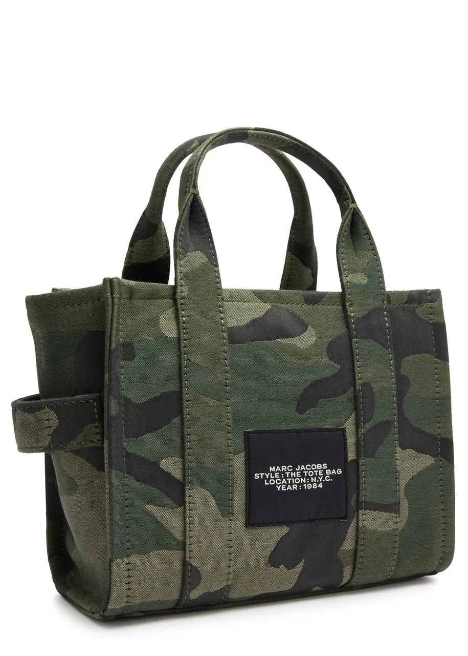 MARC JACOBS The Tote small camouflage canvas tote -                         -                     -                