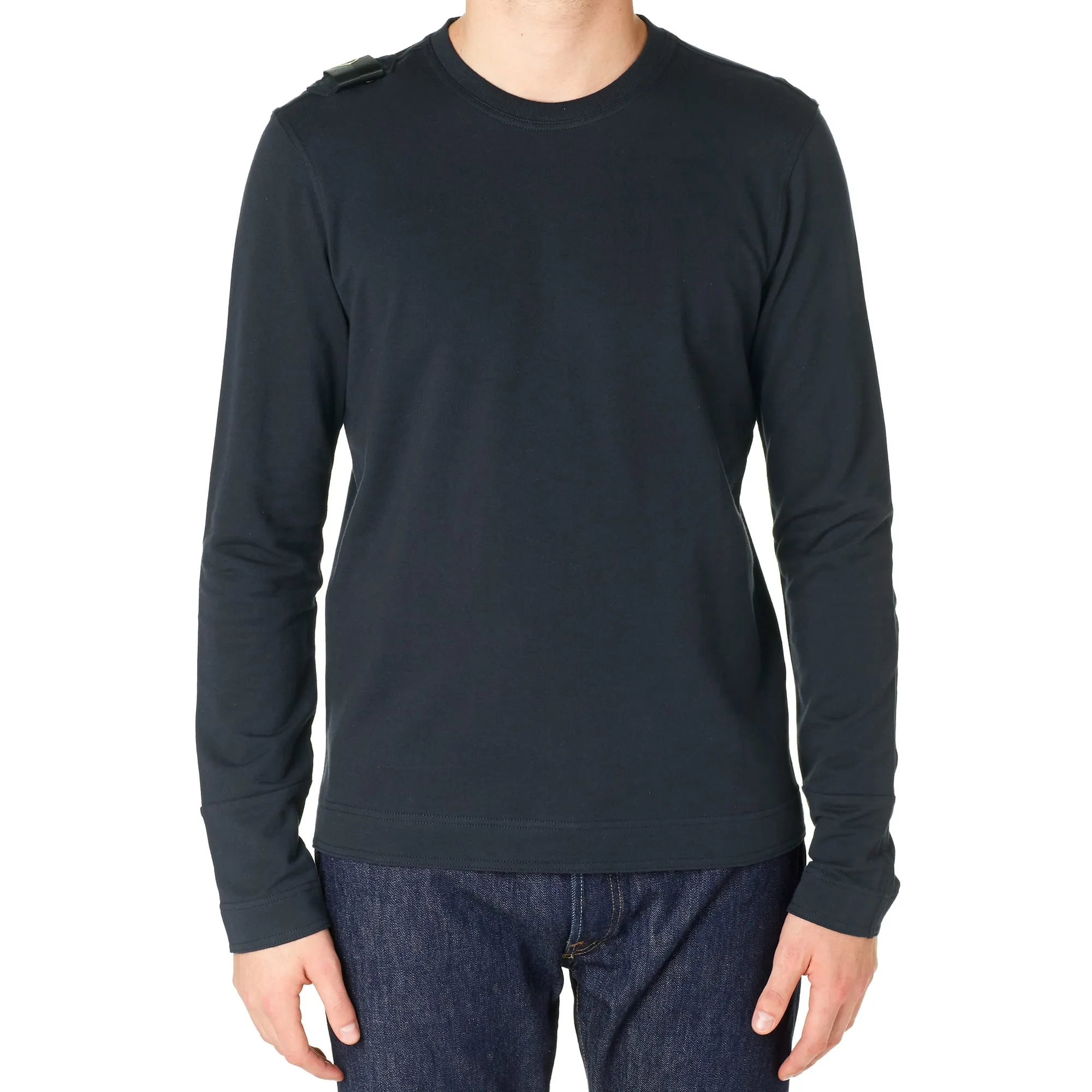 MA.STRUM Long Sleeve Compass TeeDark Navy