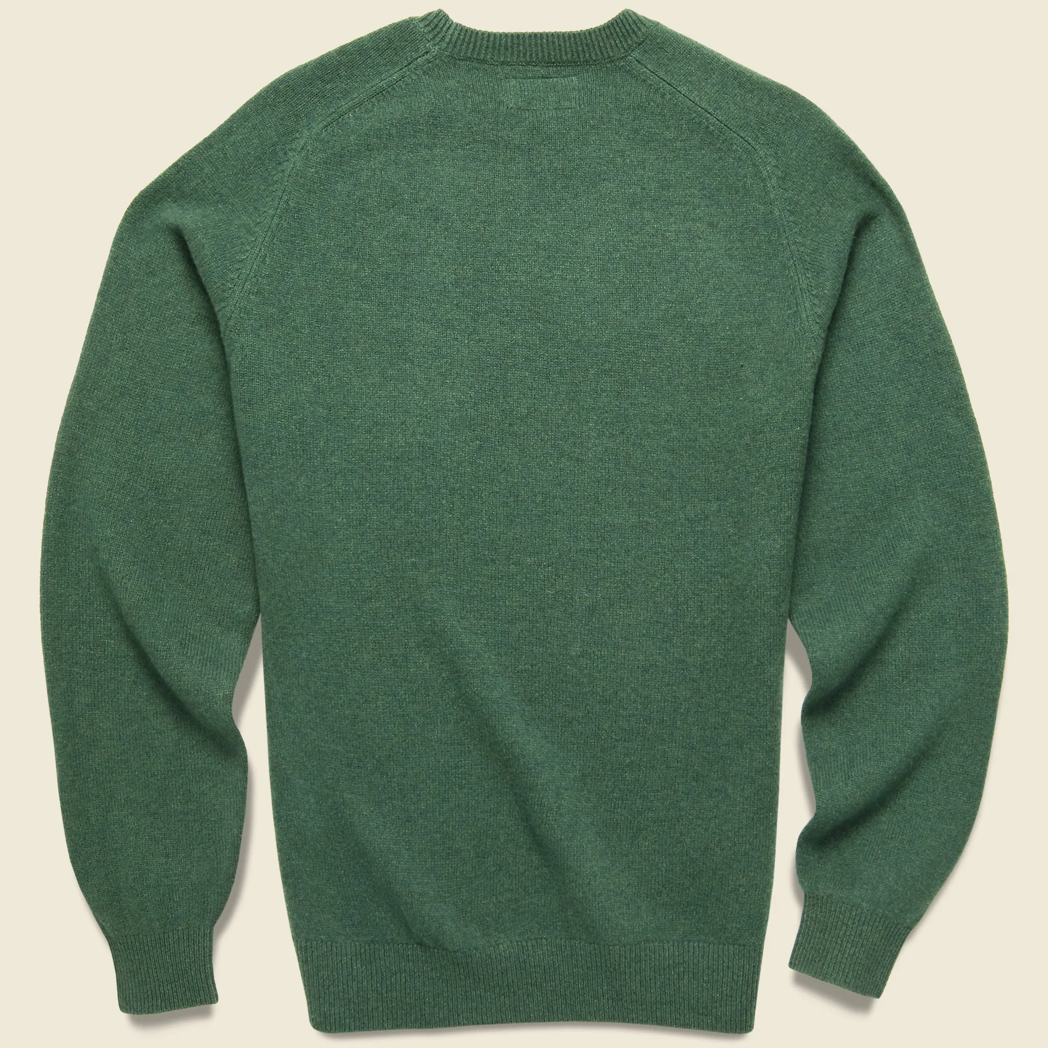 Merino Crew Sweater - Green