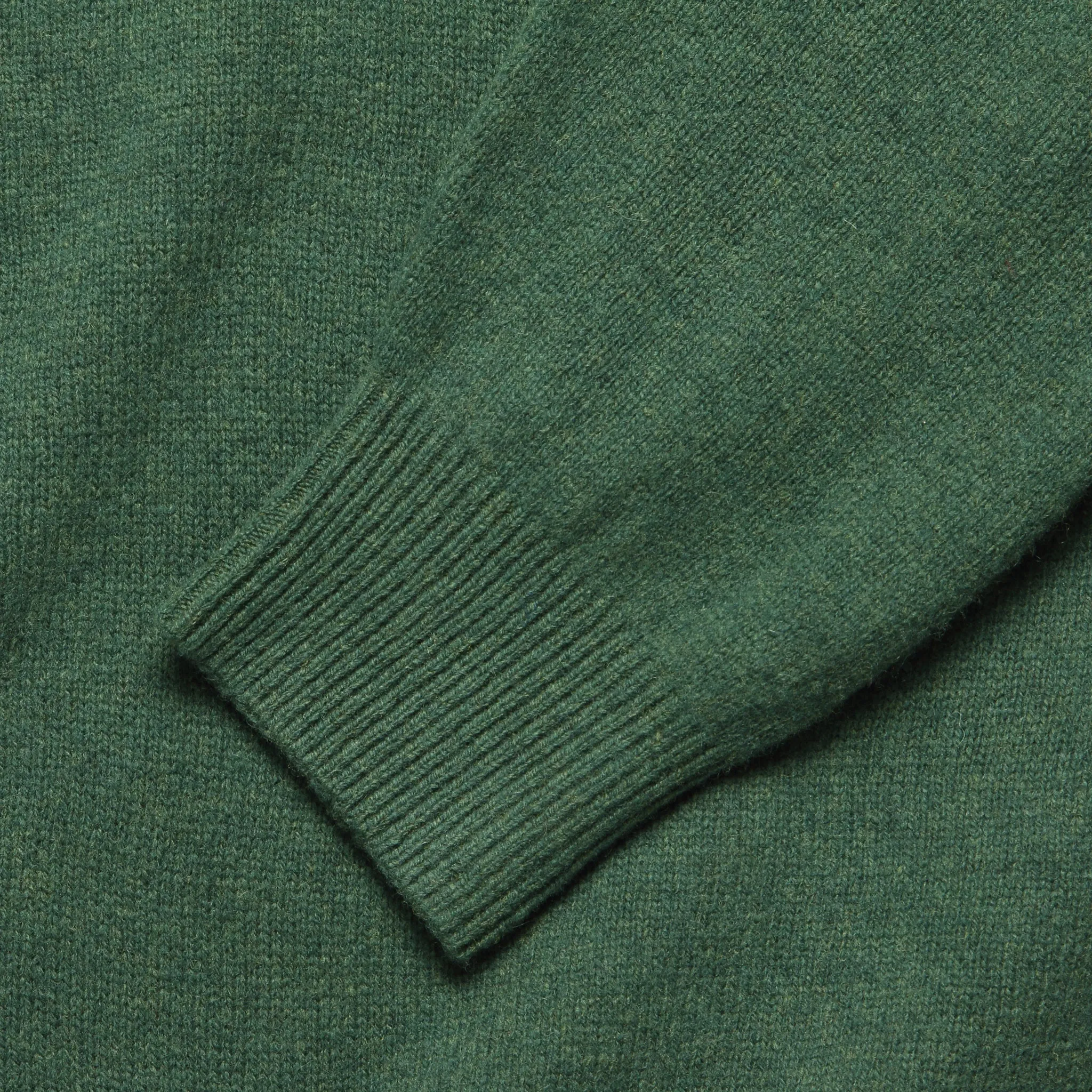 Merino Crew Sweater - Green