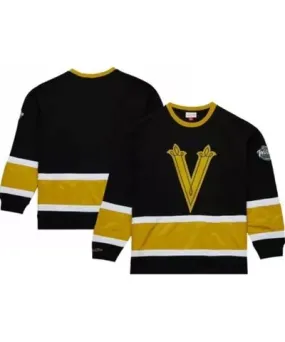 Mitchell & Ness Men's NHL Vegas Golden Knights 2024 NHL Winter Classic Satin Insert Fleece Pullover Sweatshirt