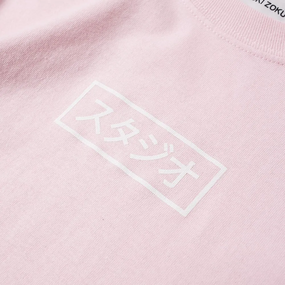 MKI Long Sleeve Studio Box TeePink