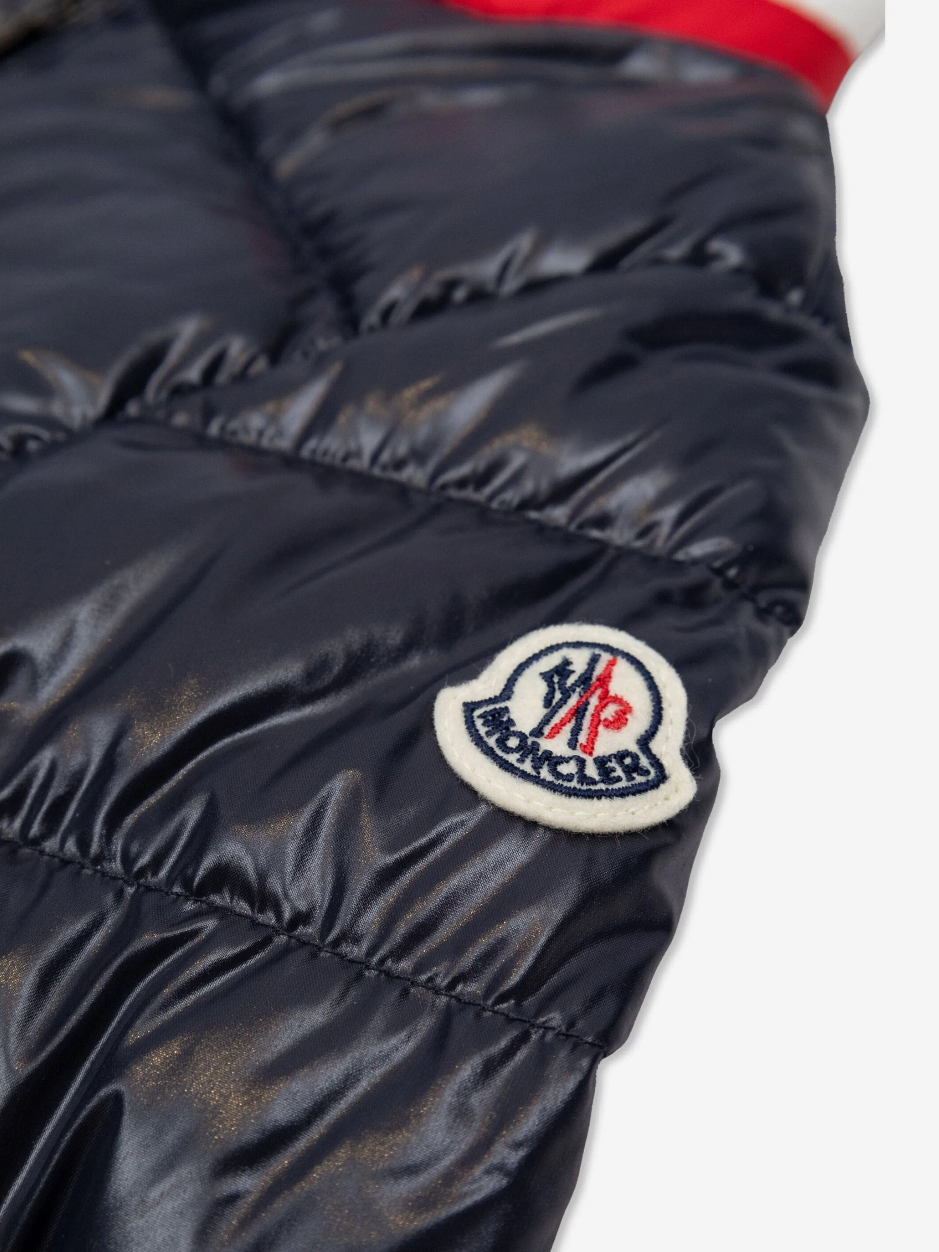 Moncler Enfant Baby Boys Down Padded Vashiti Jacket in Navy