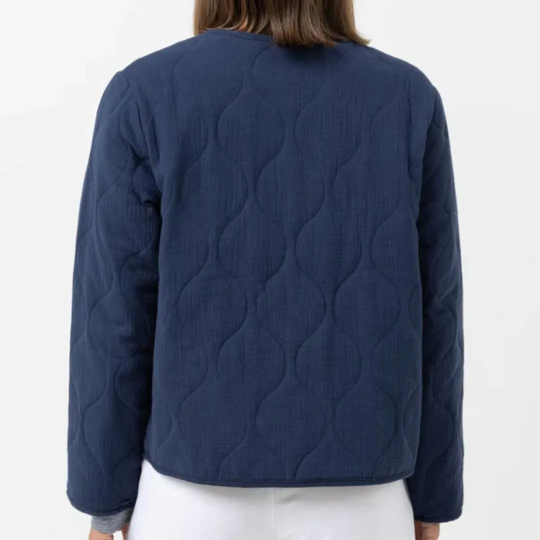 Montauk Quilted Jacket (Navy)