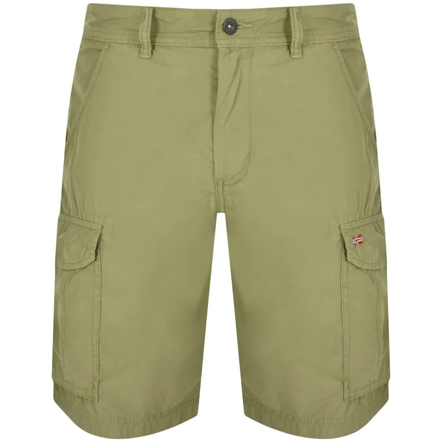 Napapijri Noto 2.0 Cargo Shorts Green