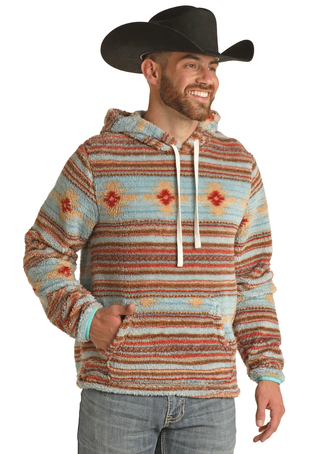 Panhandle Slim Mens Tan Berber  Pullover