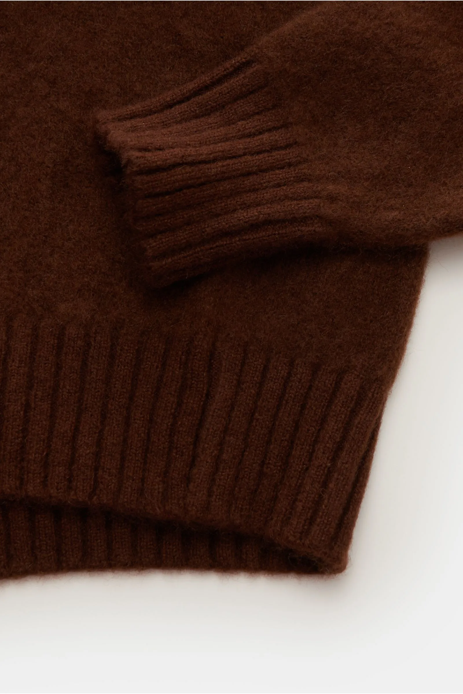 PIACENZA turtleneck jumper brown