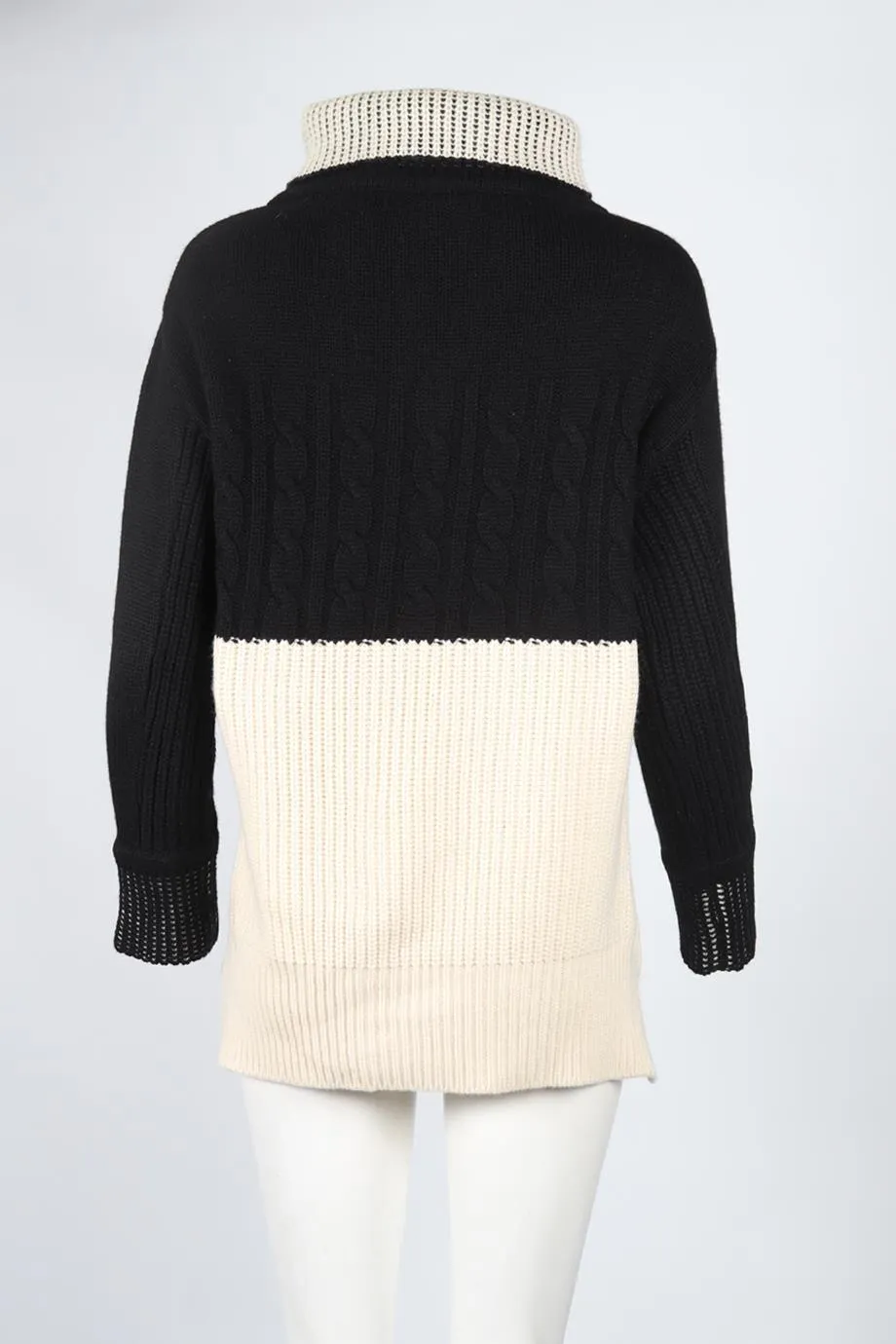 PRABEL GURUNG CASHMERE TURTLENECK SWEATER SMALL