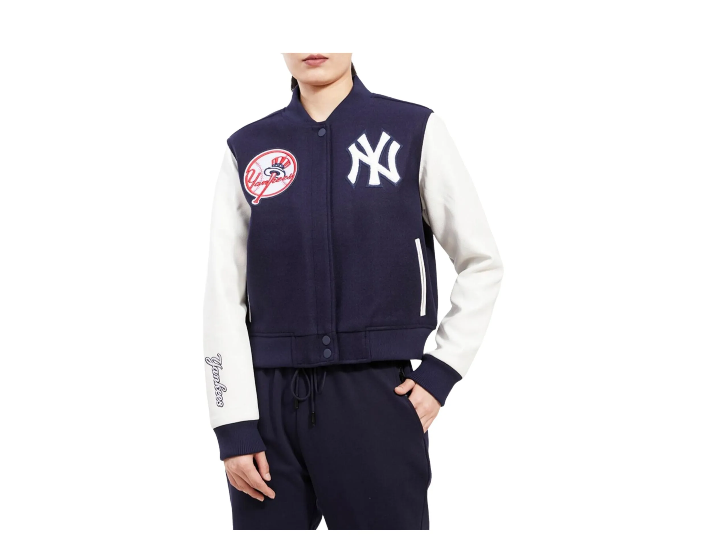 Pro Standard MLB New York Yankees Classic Wool Varsity Women's Jacket