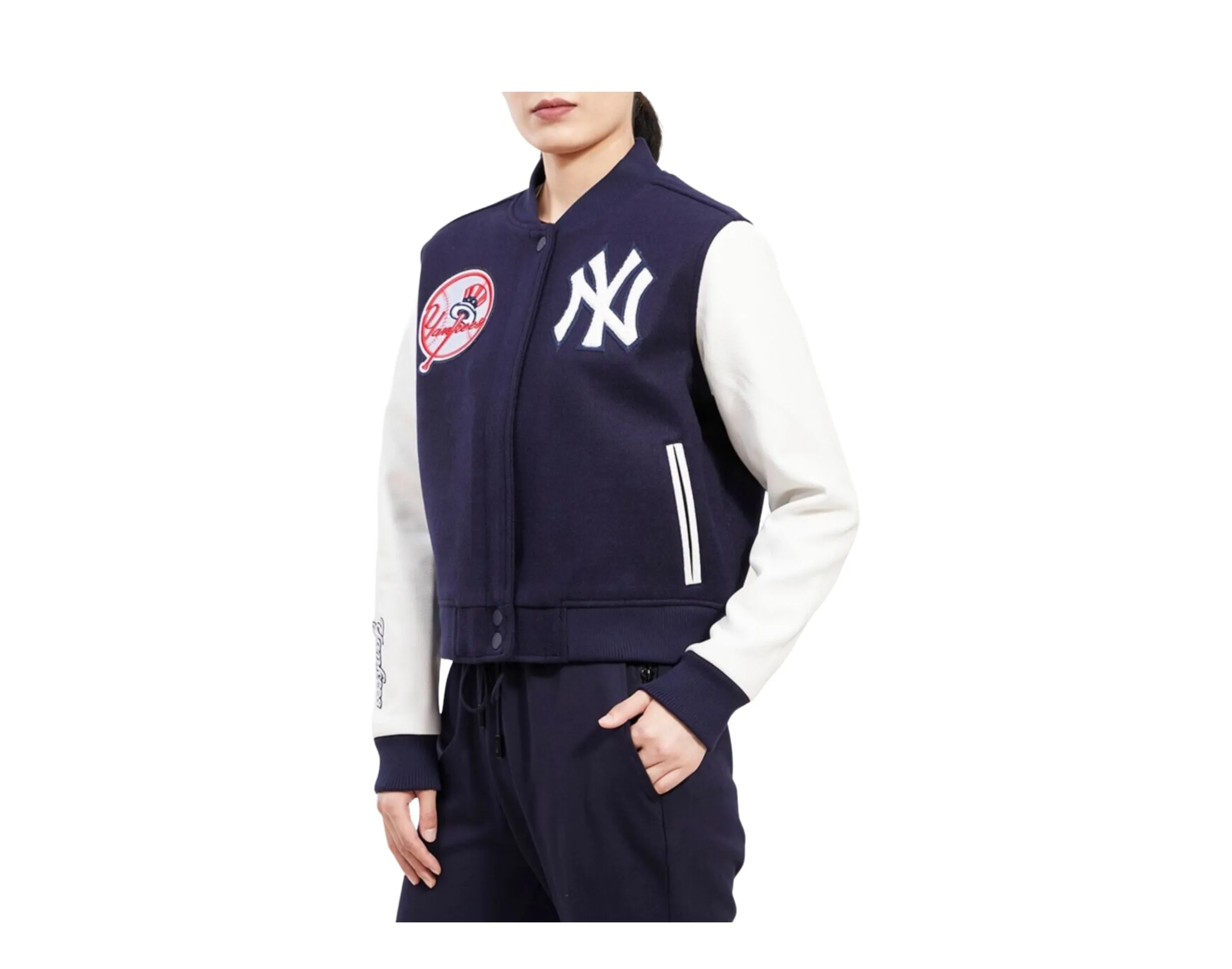 Pro Standard MLB New York Yankees Classic Wool Varsity Women's Jacket