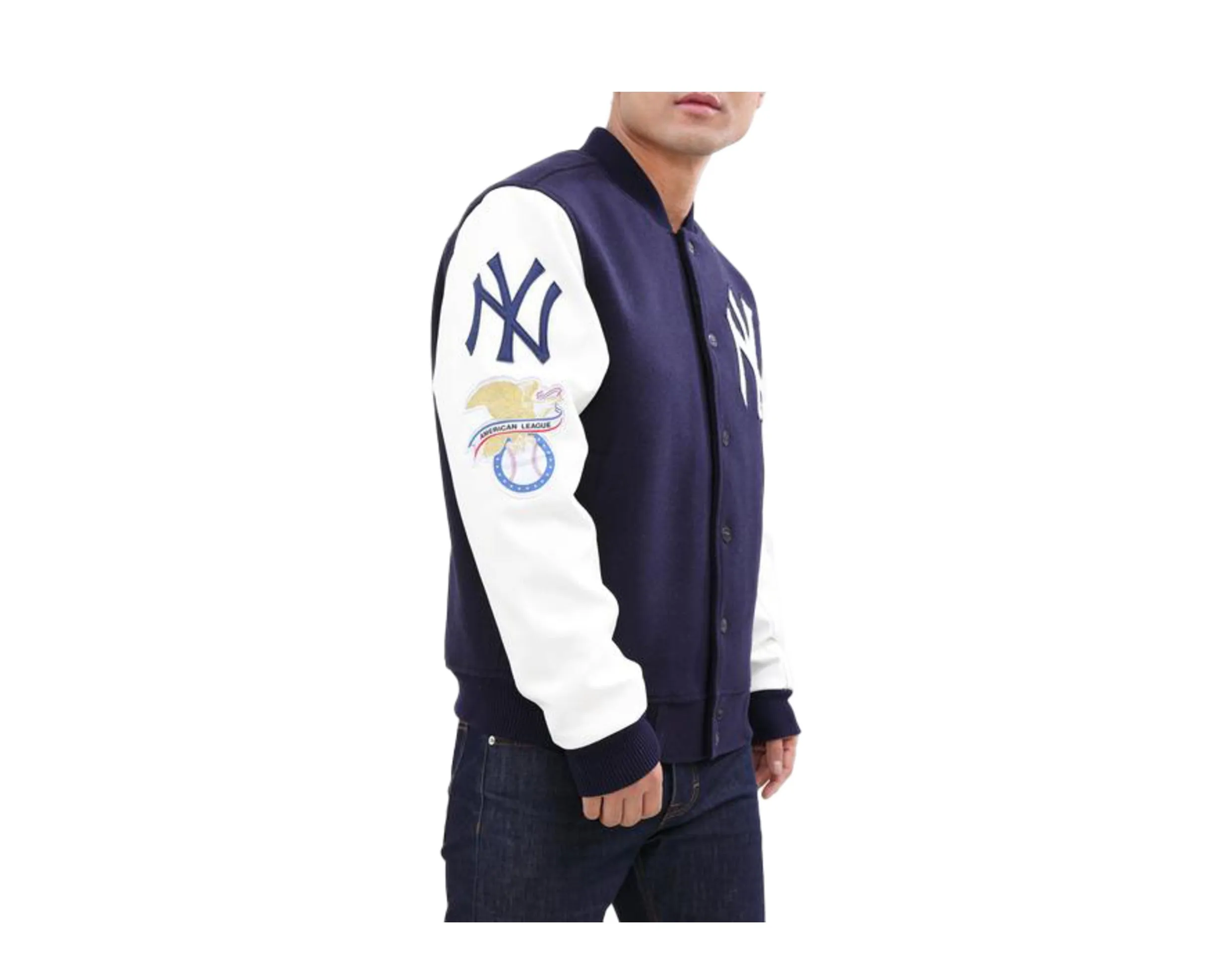 Pro Standard New York Yankees Blended Logo Varsity Men's Jacket