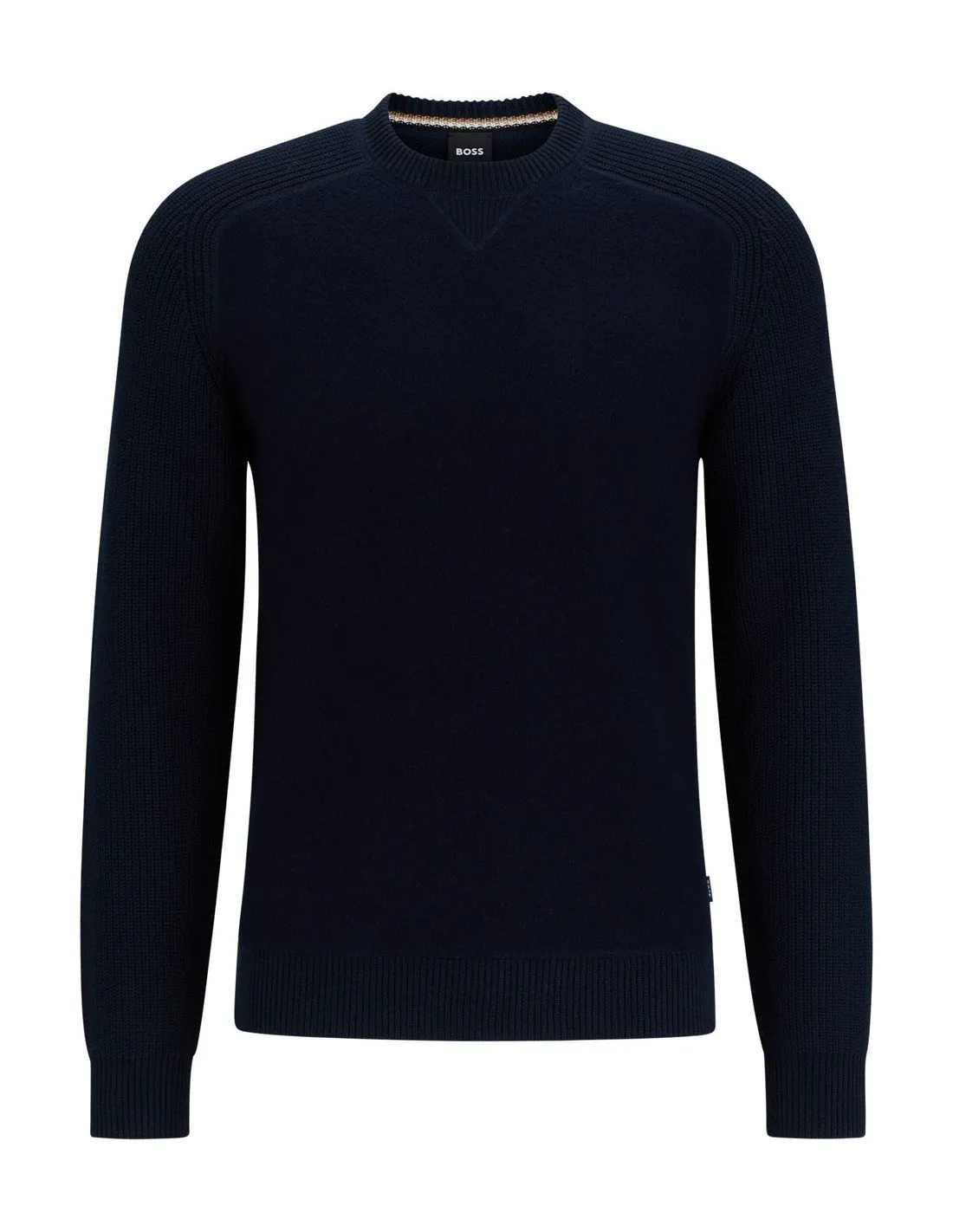 Pullover Hugo Boss uomo 50500672 Matero blu