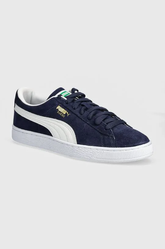 Puma suede sneakers Suede Classic navy blue color 399781