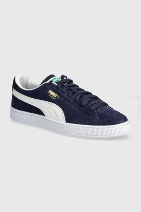 Puma suede sneakers Suede Classic navy blue color 399781