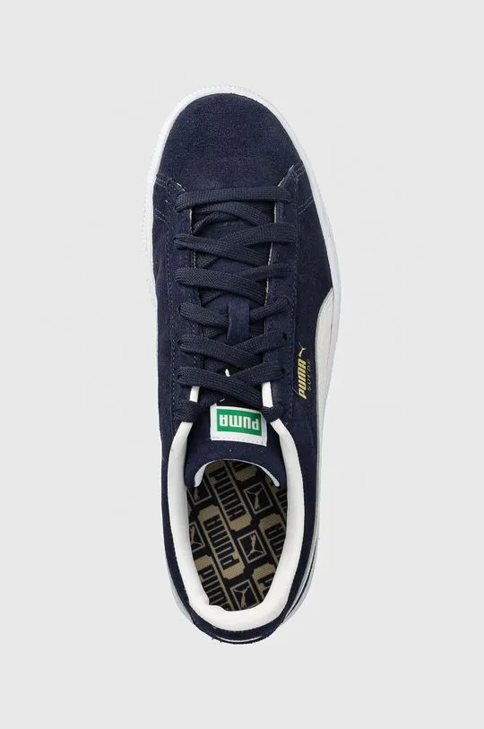 Puma suede sneakers Suede Classic navy blue color 399781