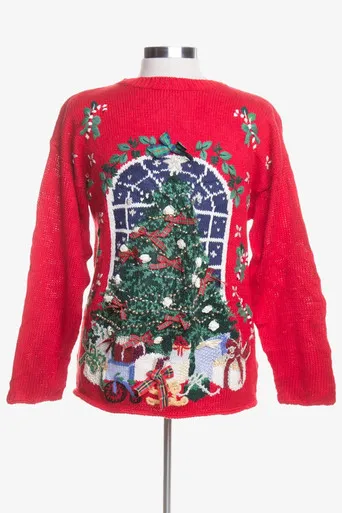 Red Ugly Christmas Pullover 44257