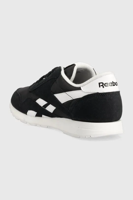 Reebok Classic sneakers CL Nylon black color