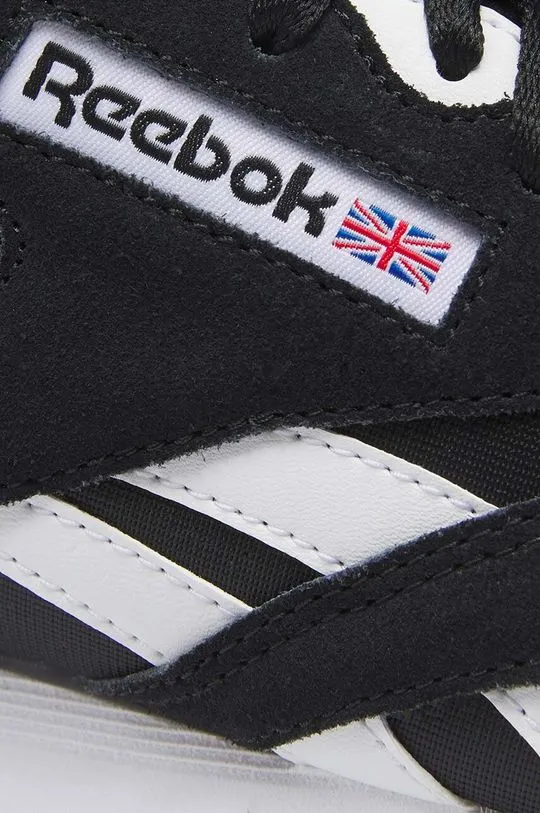 Reebok Classic sneakers CL Nylon black color