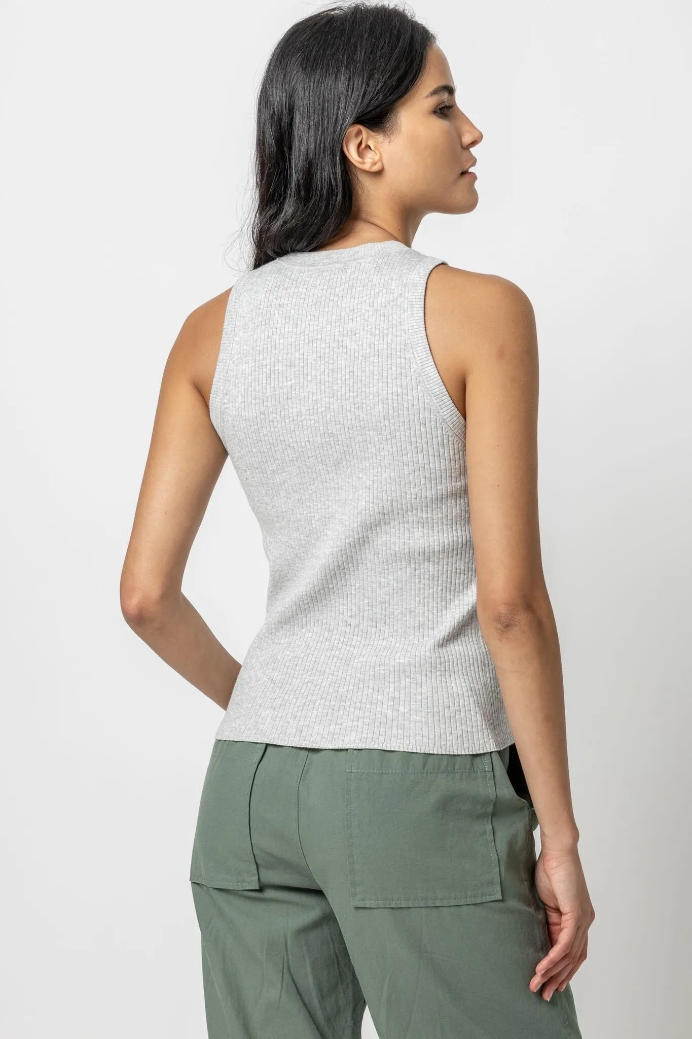 RIB TANK SWEATER