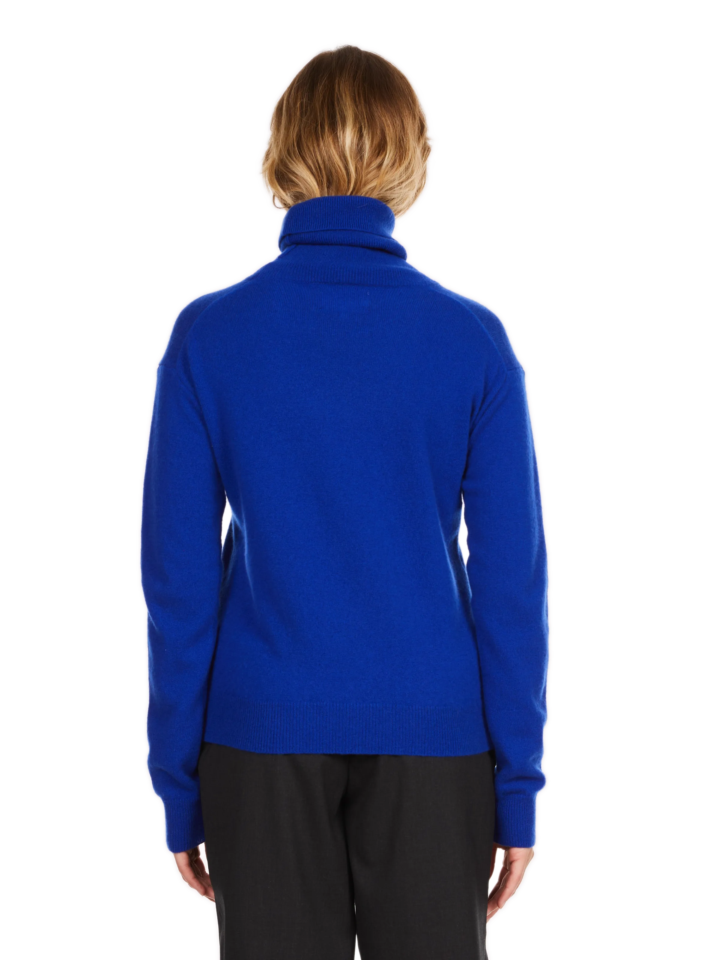 Saison 1865  Turtleneck jumper - Blue