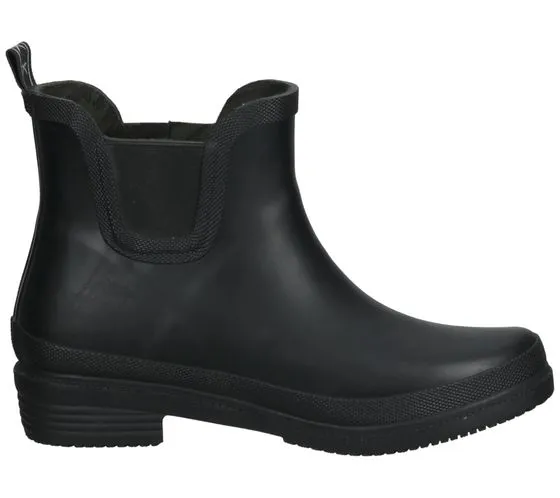 SANSIBAR Botas Chelsea de mujer, zapatos de entretiempo repelentes al agua 1082846 negro