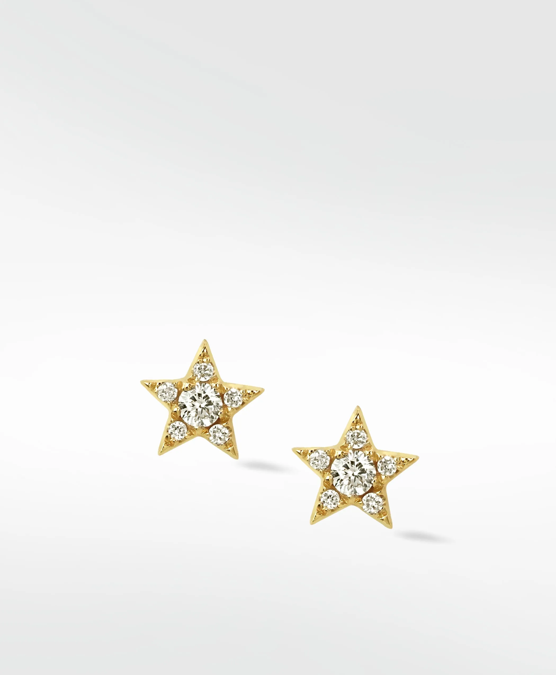 Starry Messenger Gold Studs