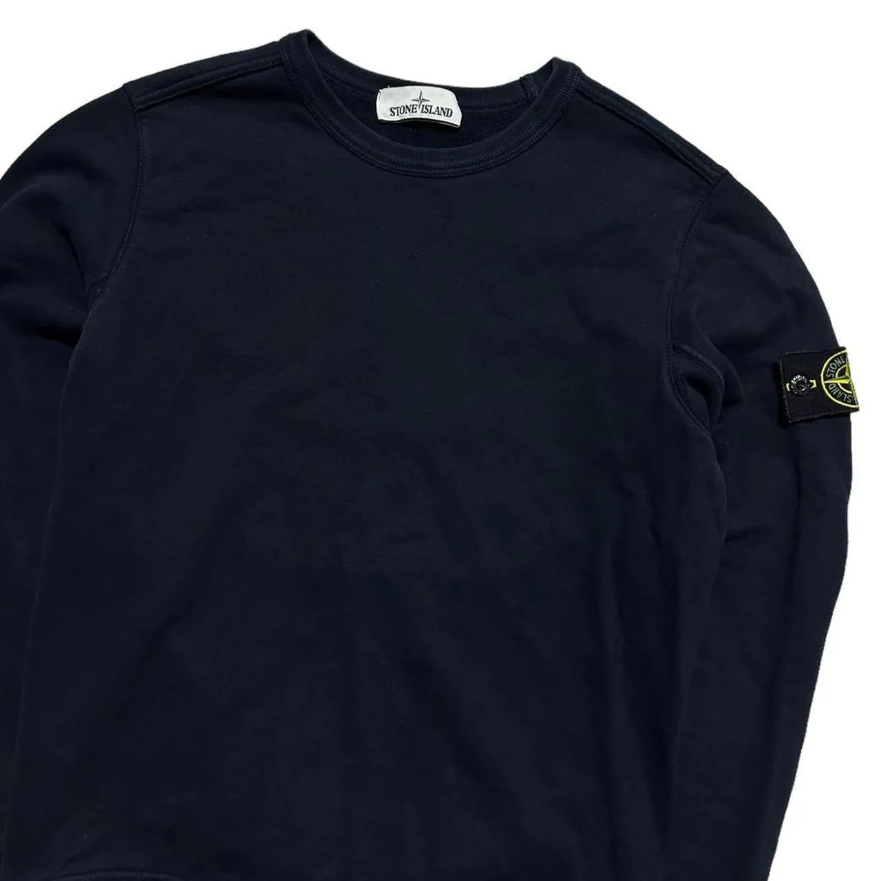 Stone Island Dark Navy Pullover Crewneck