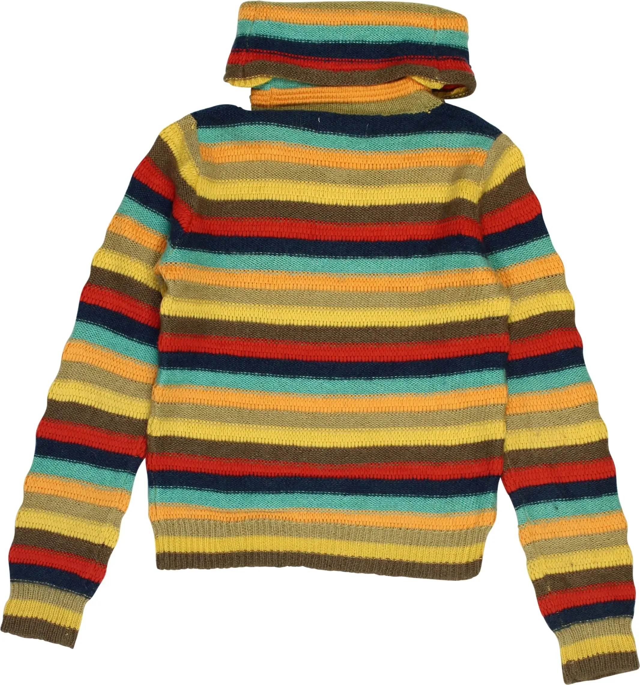 Striped Turtleneck Jumper | ThriftTale