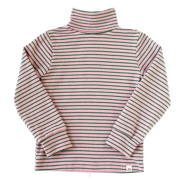 Sugarplum Stripe Turtleneck