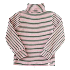 Sugarplum Stripe Turtleneck