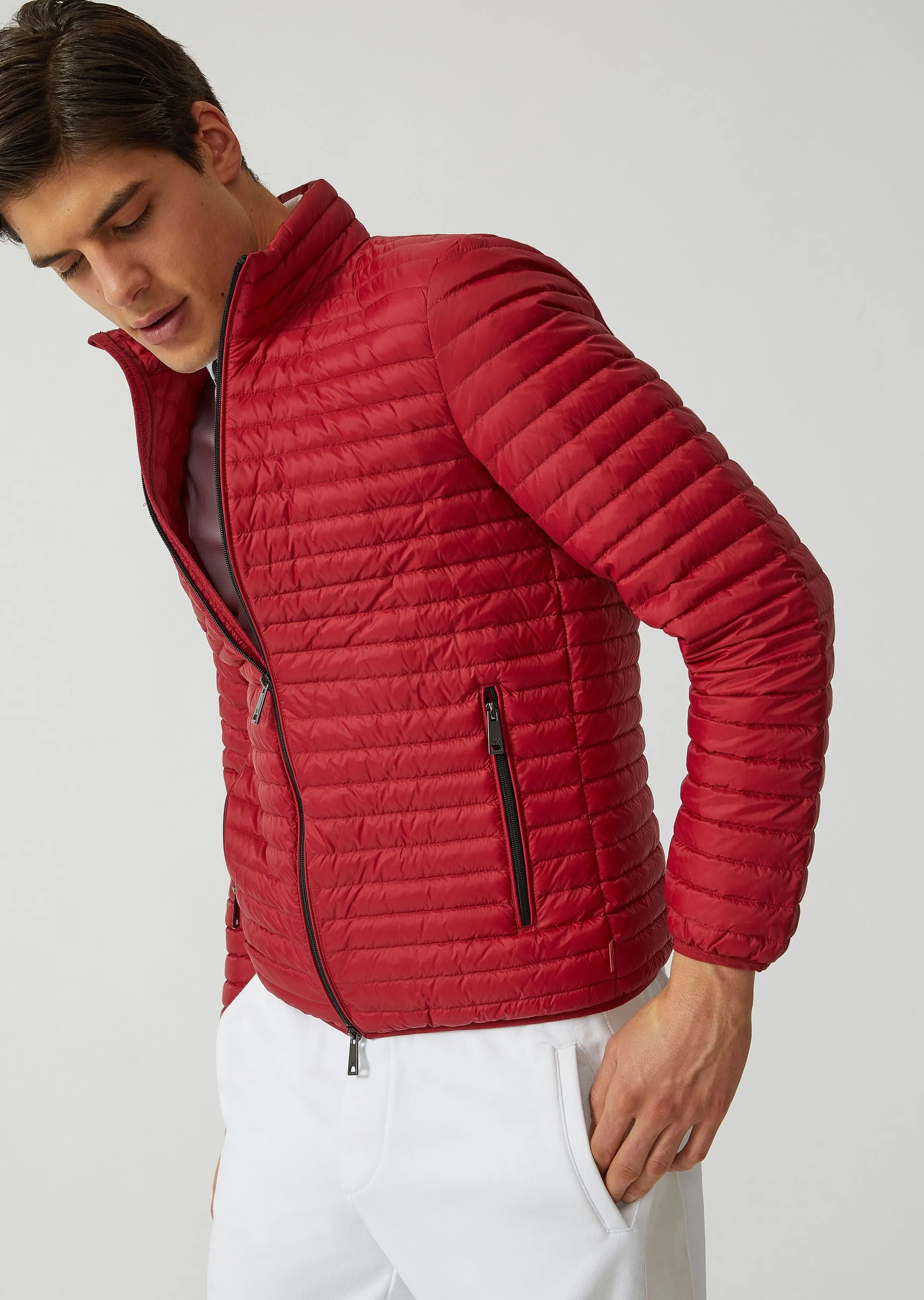 Technical Fabric Down Jacket