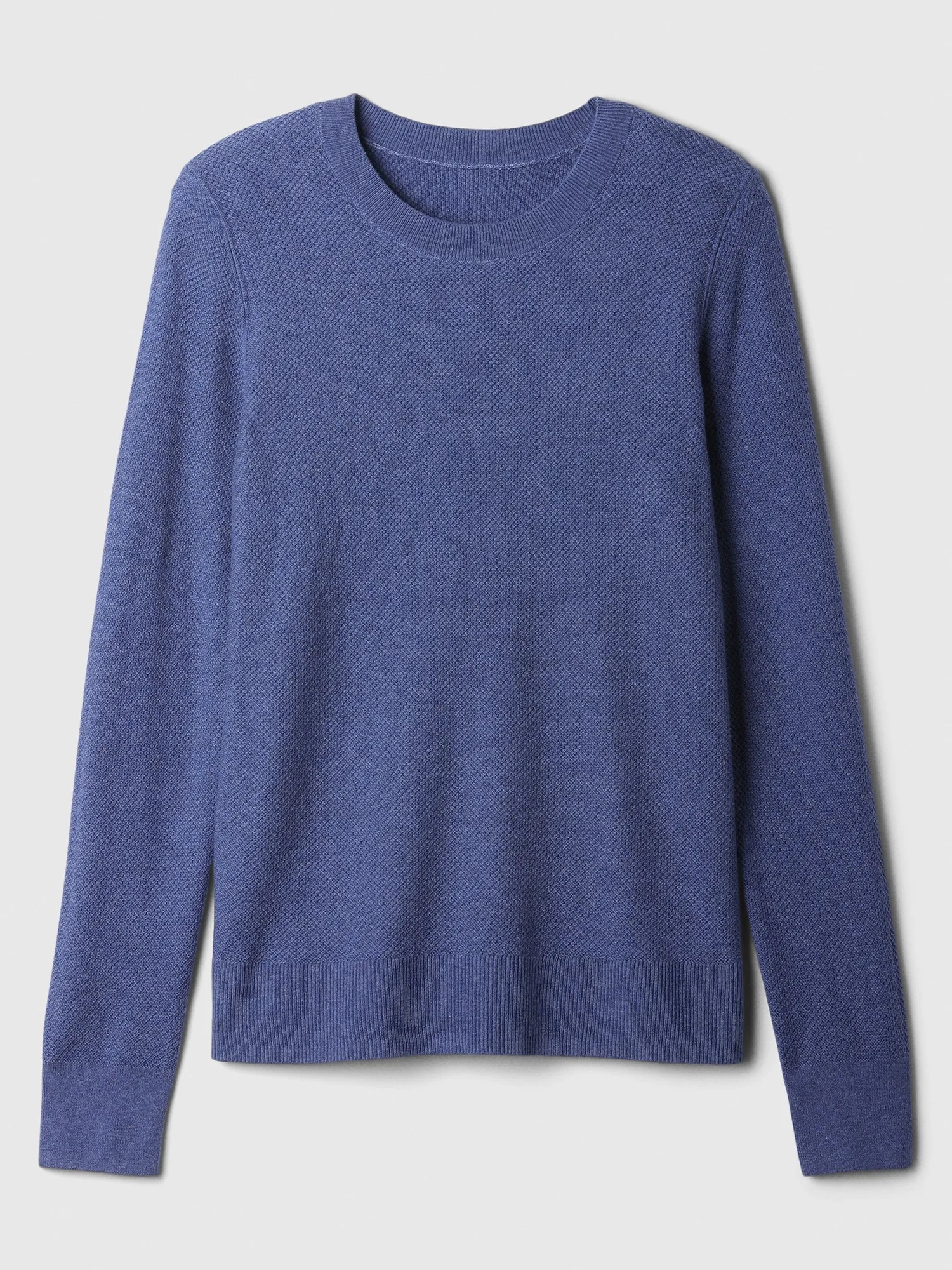 Textured Crewneck Sweater