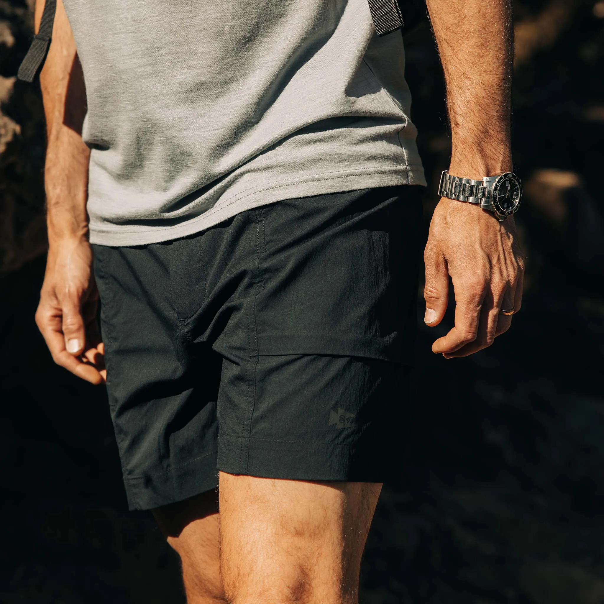 The Challenge Cargo Short in Black