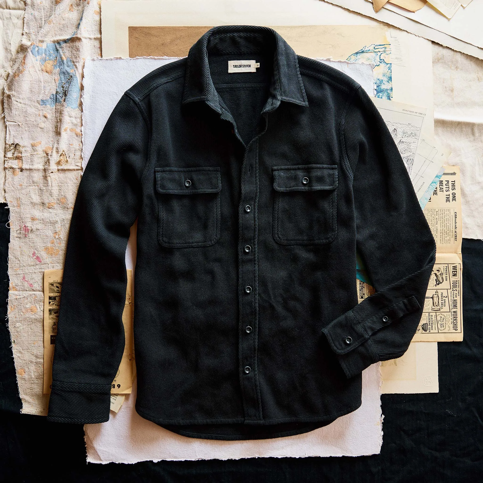 The Ledge Shirt in Coal