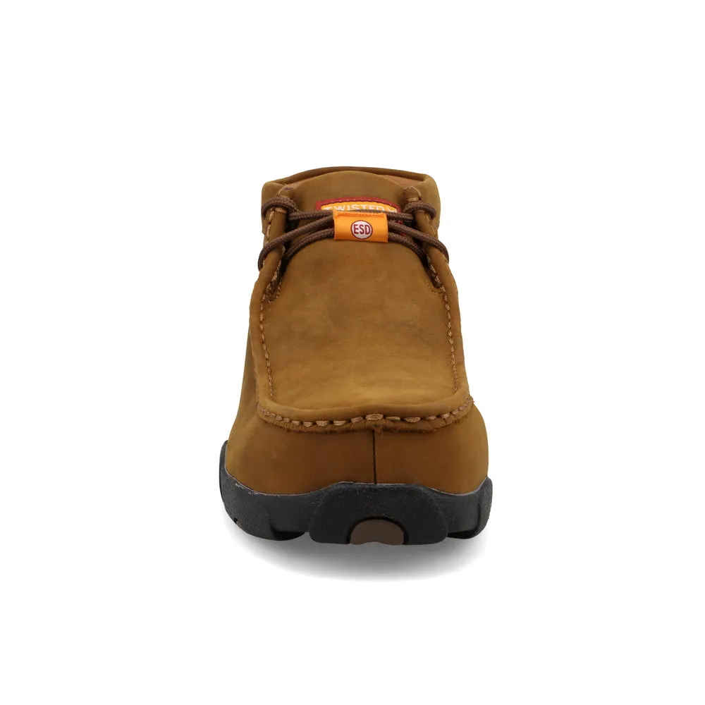 Twisted X Work Chukka Driving ESD Moc Saddle Men's