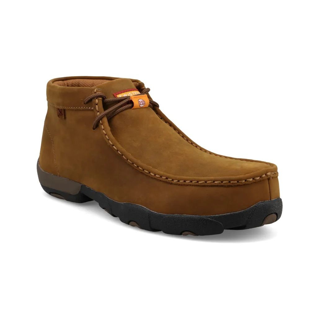 Twisted X Work Chukka Driving ESD Moc Saddle Men's