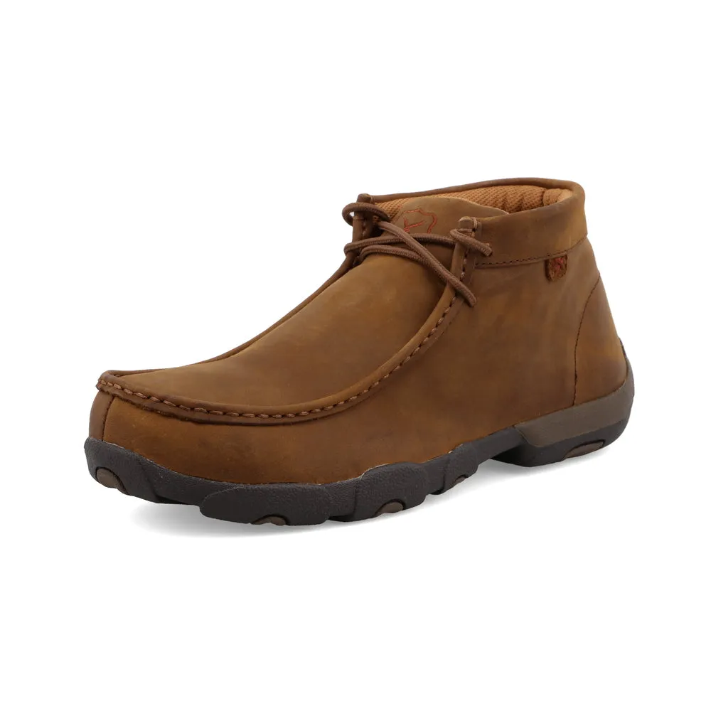 Twisted X Work Chukka Driving Moc Saddle Men's